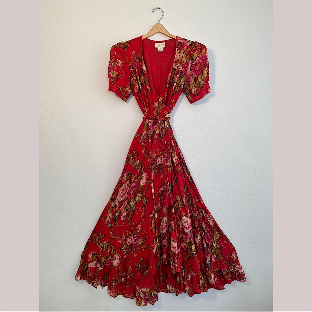 Denim & Supply Ralph Lauren Floral Wrap Dress